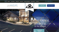 Desktop Screenshot of eagleanimalhospital.com